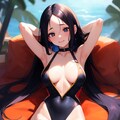 和歌月まりあ　５００イイね感謝水着フォト集 5枚目