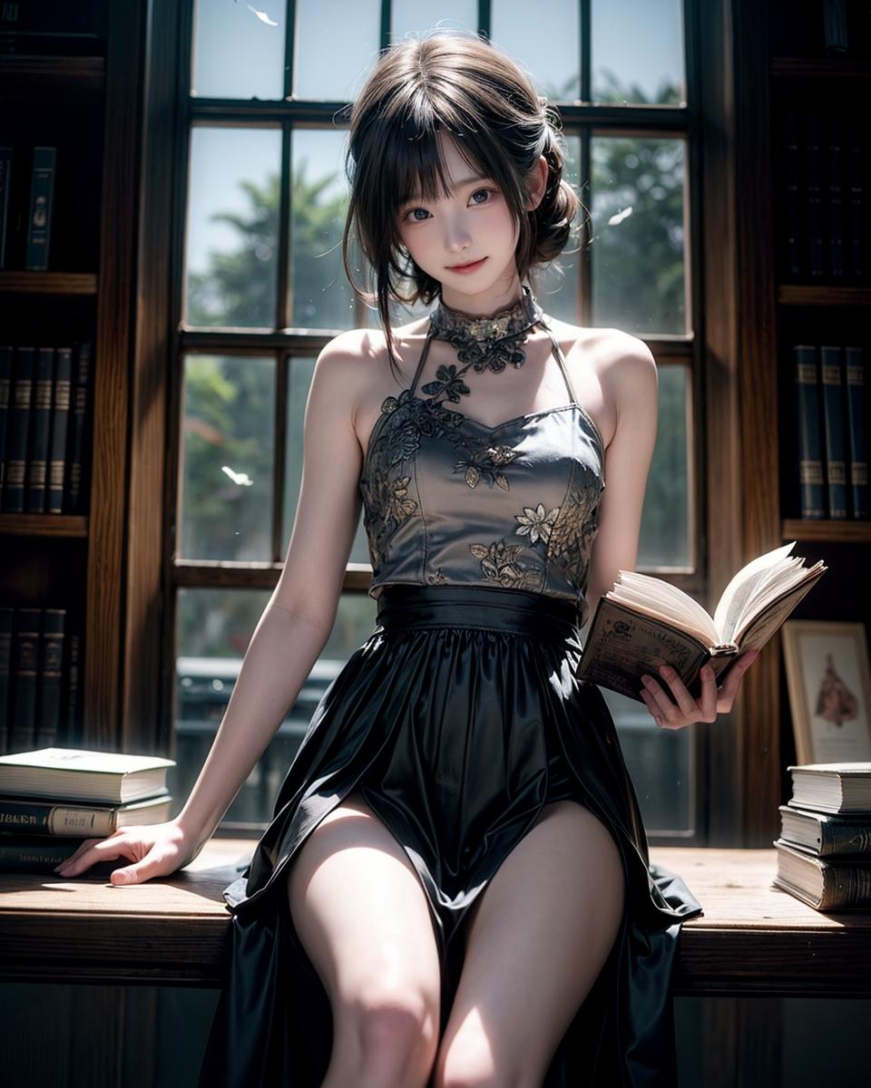 Reading the book