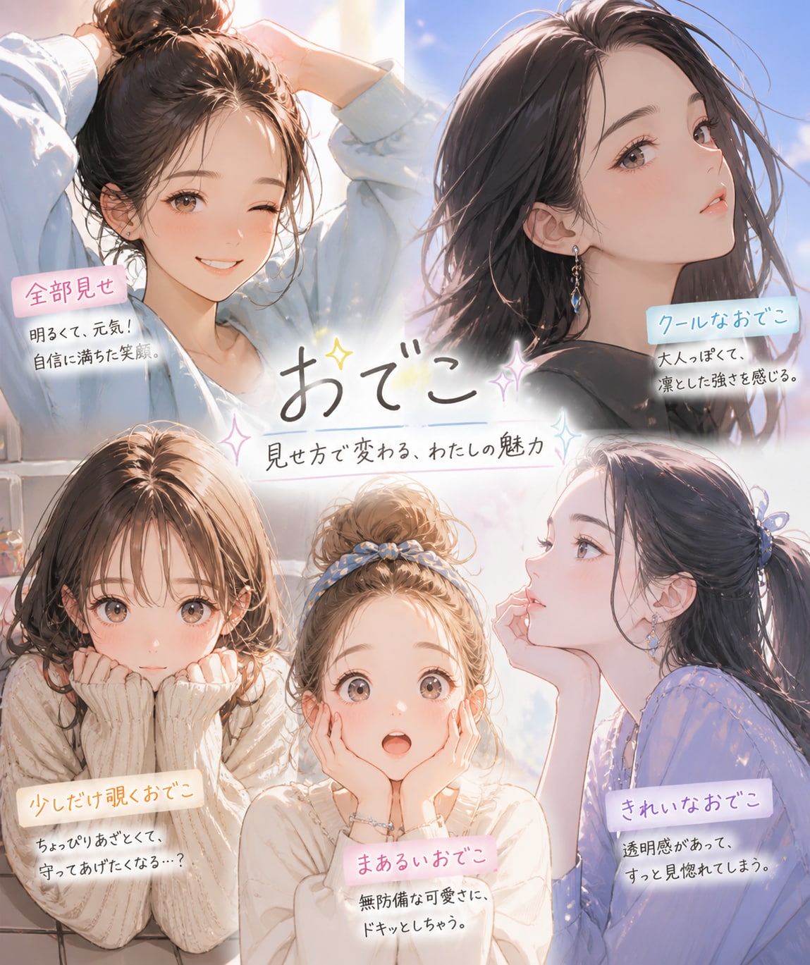 企画名 ：おでこ(*´ω｀*) | の人気AIイラスト・グラビア