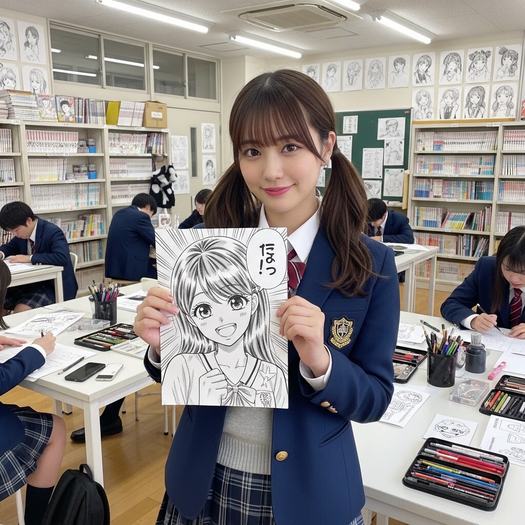 自画像 | の人気AIイラスト・グラビア