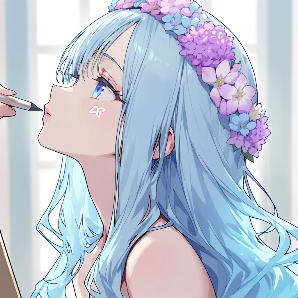 横顔