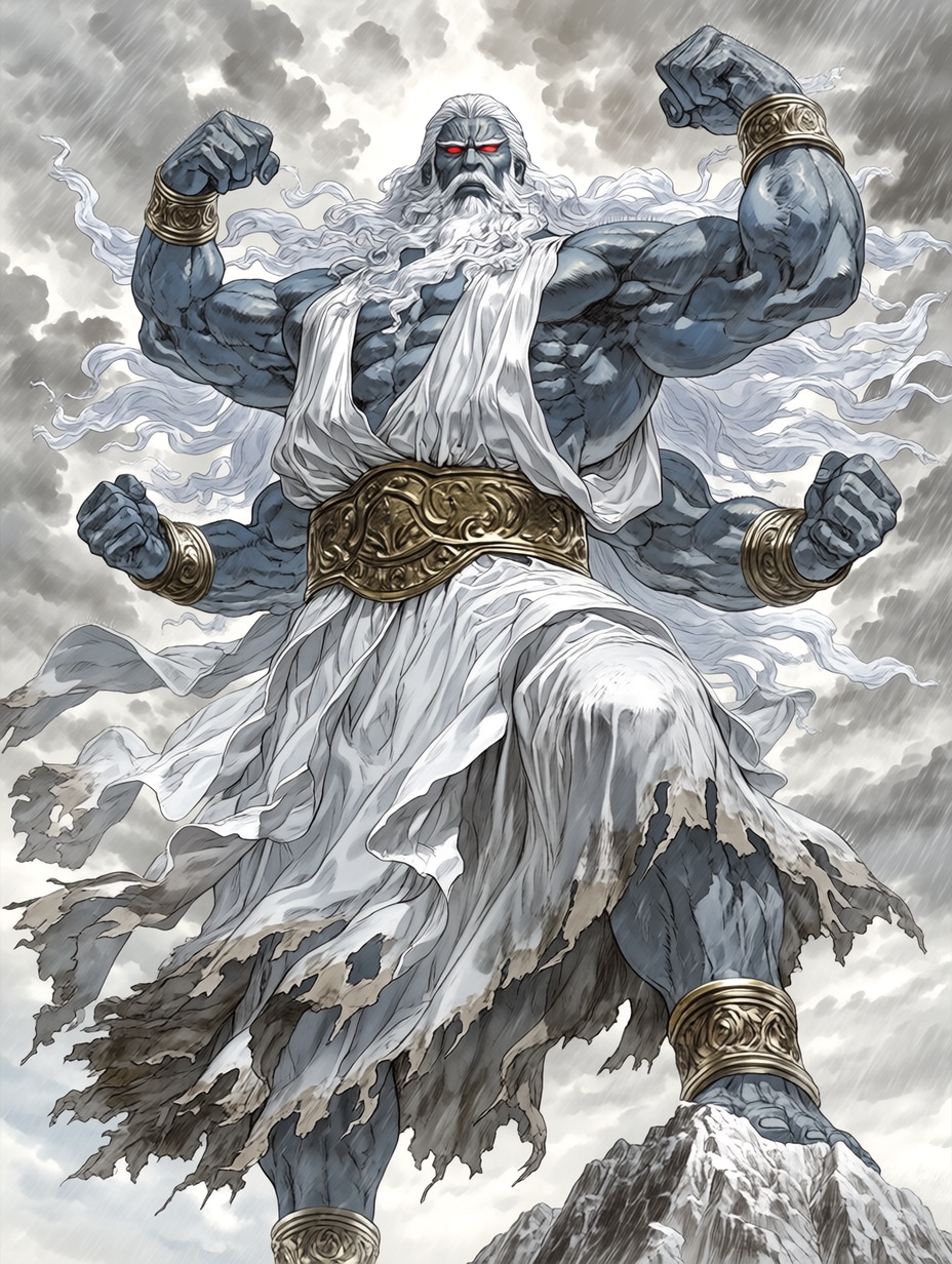 台風の擬人化