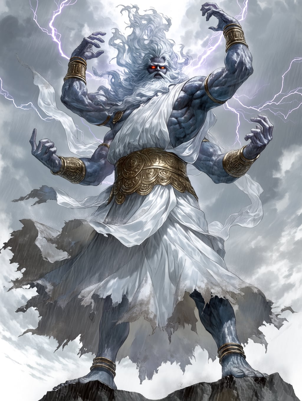 台風の擬人化