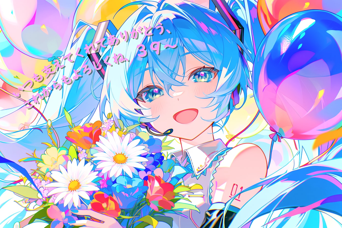 ミクの日 | の人気AIイラスト・グラビア