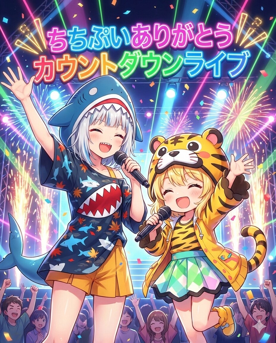 ちちぷいに感謝の年末ライブ♪