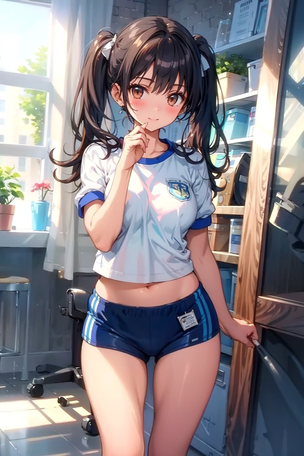 体操服美少女