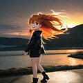 ちちぷい様一周年記念　日本っていいな　「ららちゃんの思い出作り」 9枚目