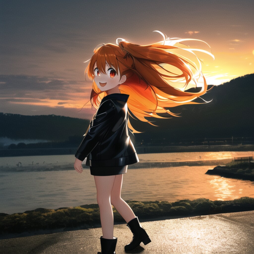 ちちぷい様一周年記念　日本っていいな　「ららちゃんの思い出作り」