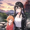 ちちぷい様一周年記念　日本っていいな　「ららちゃんの思い出作り」 12枚目