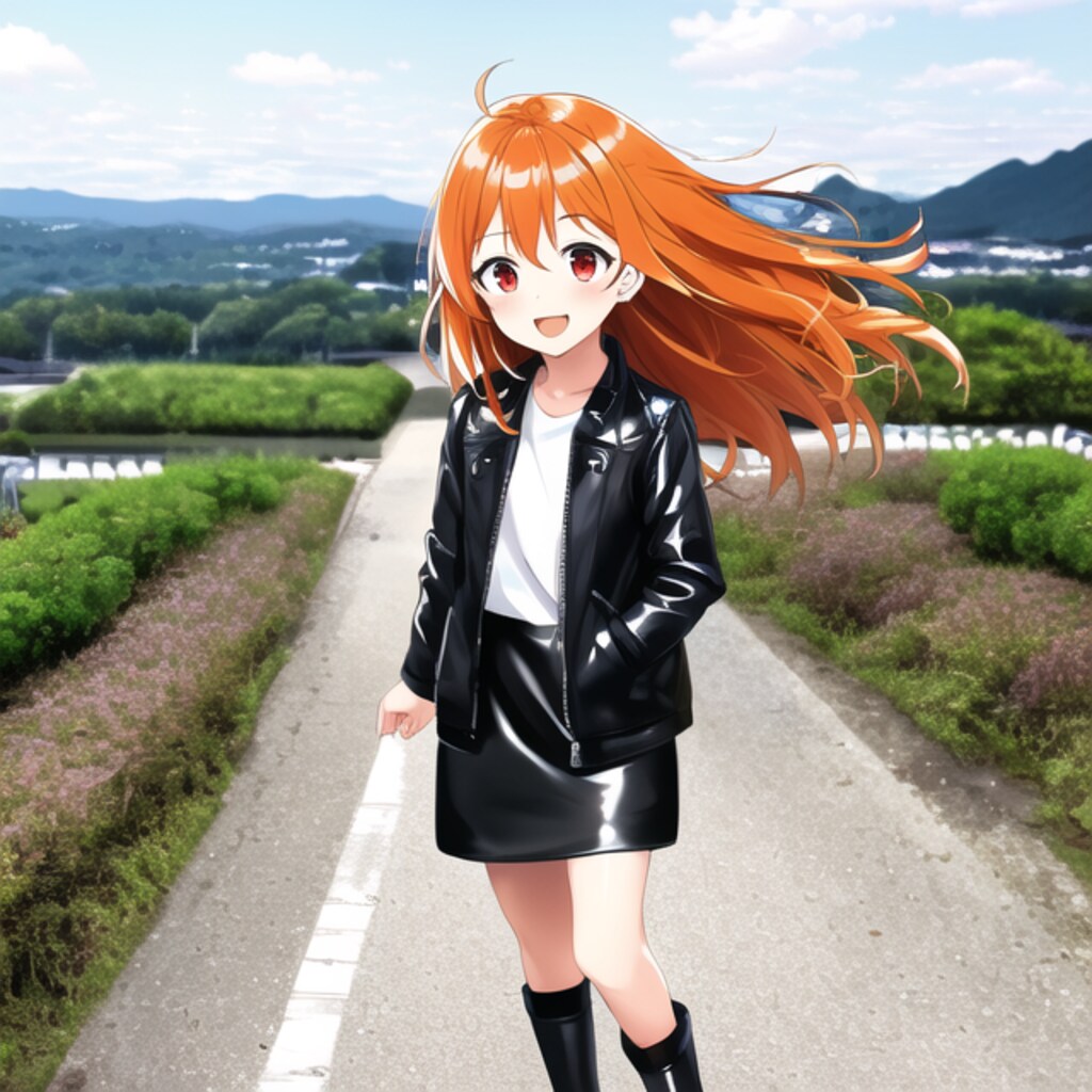 ちちぷい様一周年記念　日本っていいな　「ららちゃんの思い出作り」