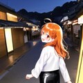 ちちぷい様一周年記念　日本っていいな　「ららちゃんの思い出作り」 3枚目