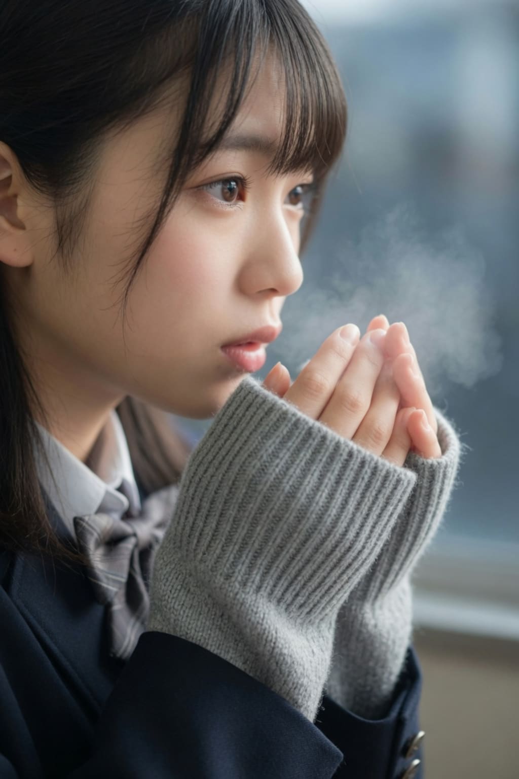 さむい…