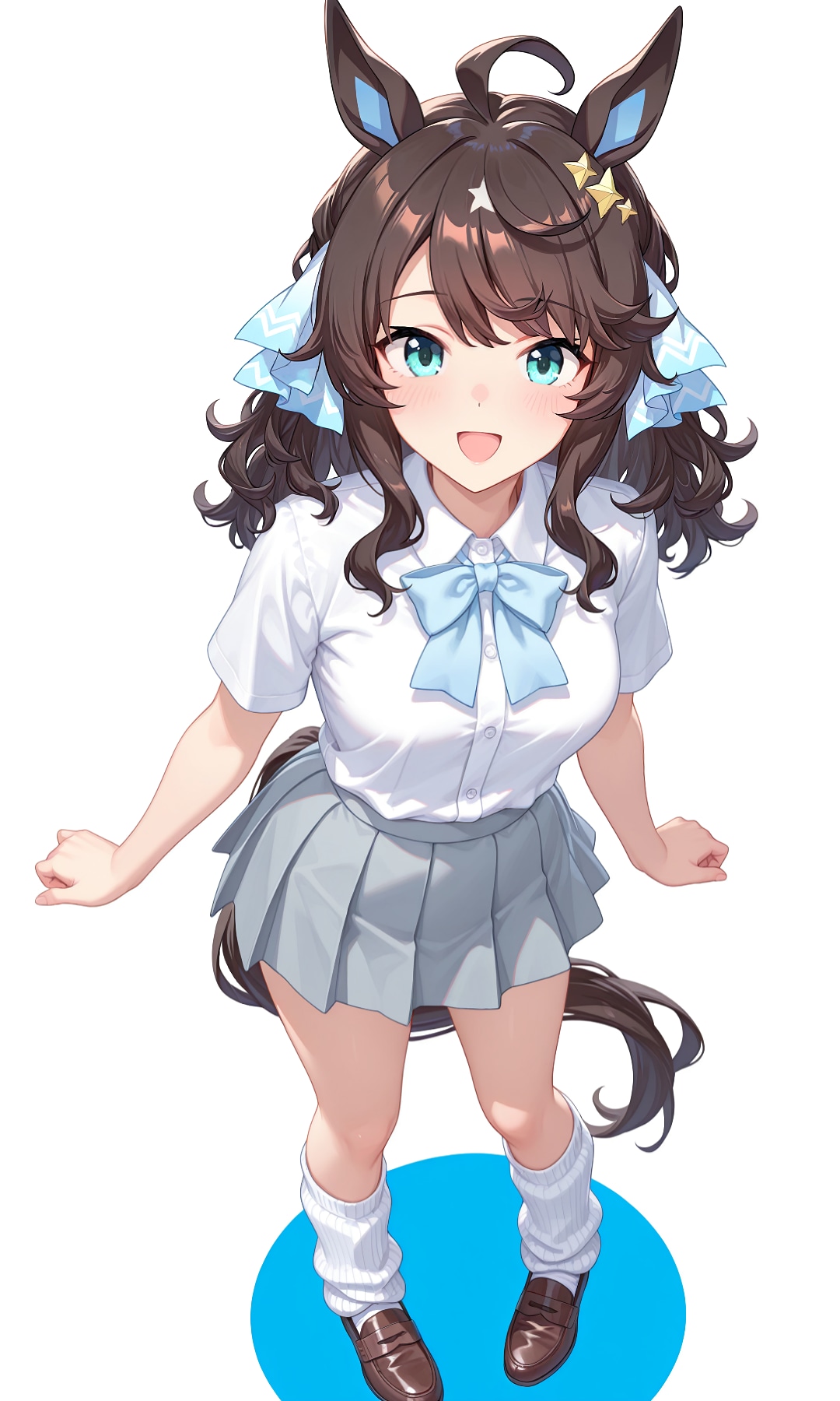 デアリングタクトのミニスカ制服＆ルーズソックス