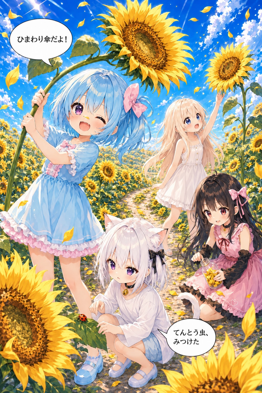 夏のひまわり探検隊🌻☀️