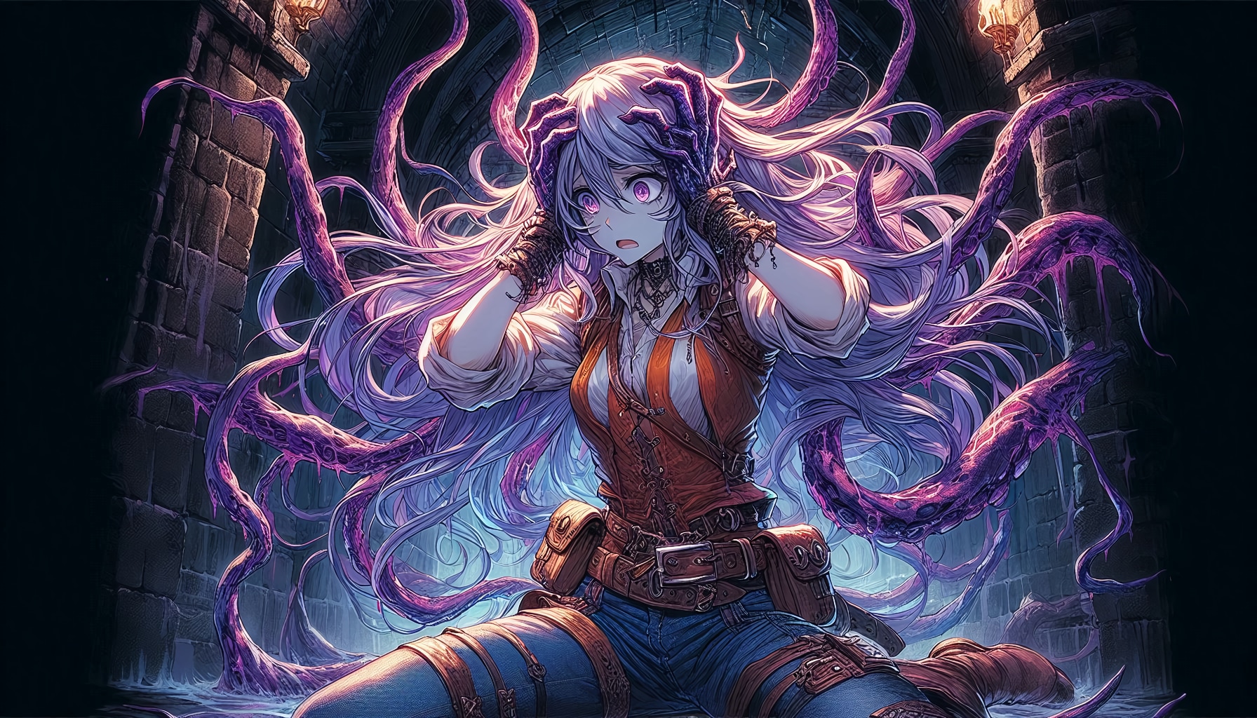 【13号】冒険者/墓守5 | の人気AIイラスト・グラビア