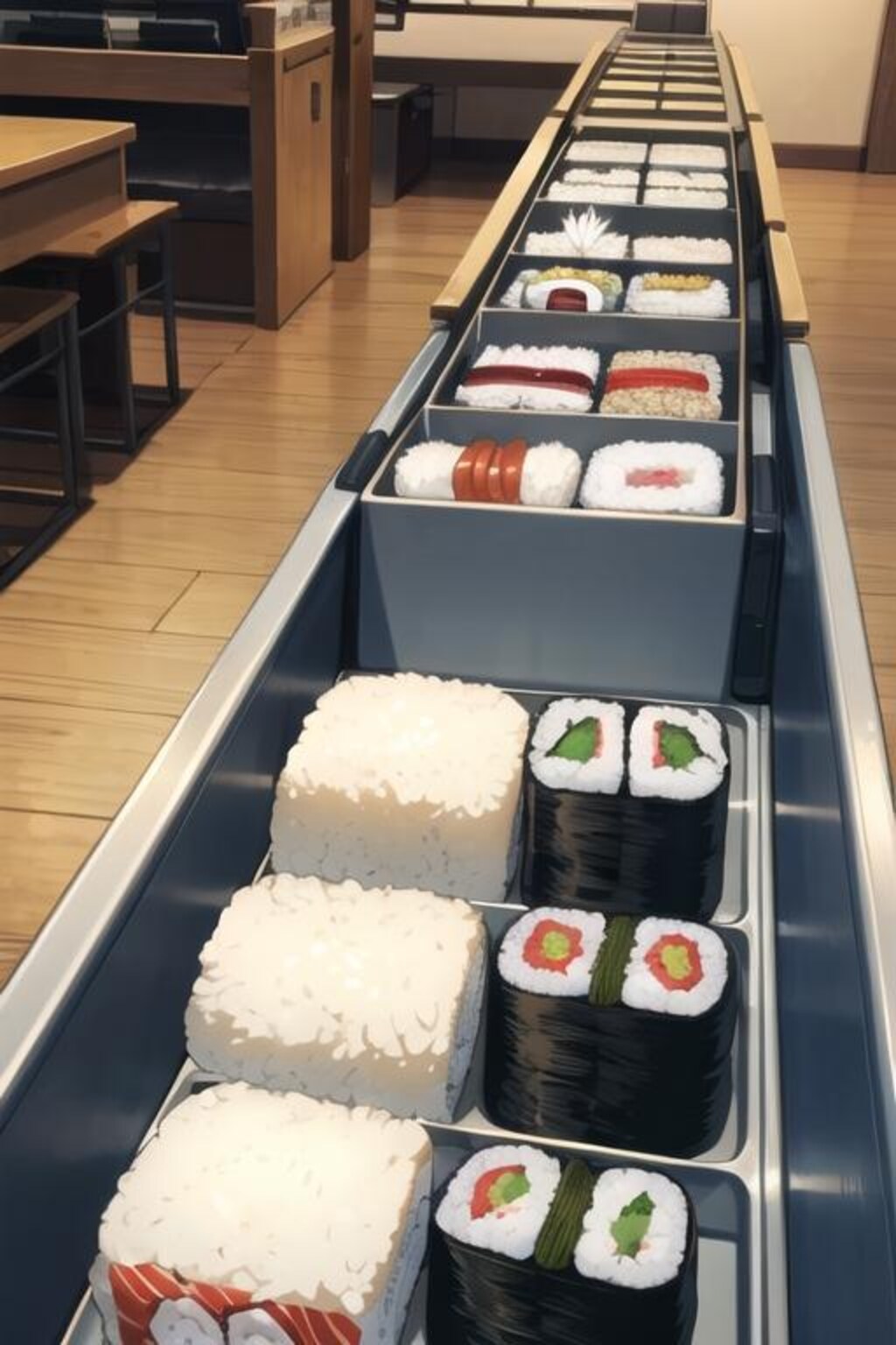 新作の寿司を試食する寿司職人、他11貫