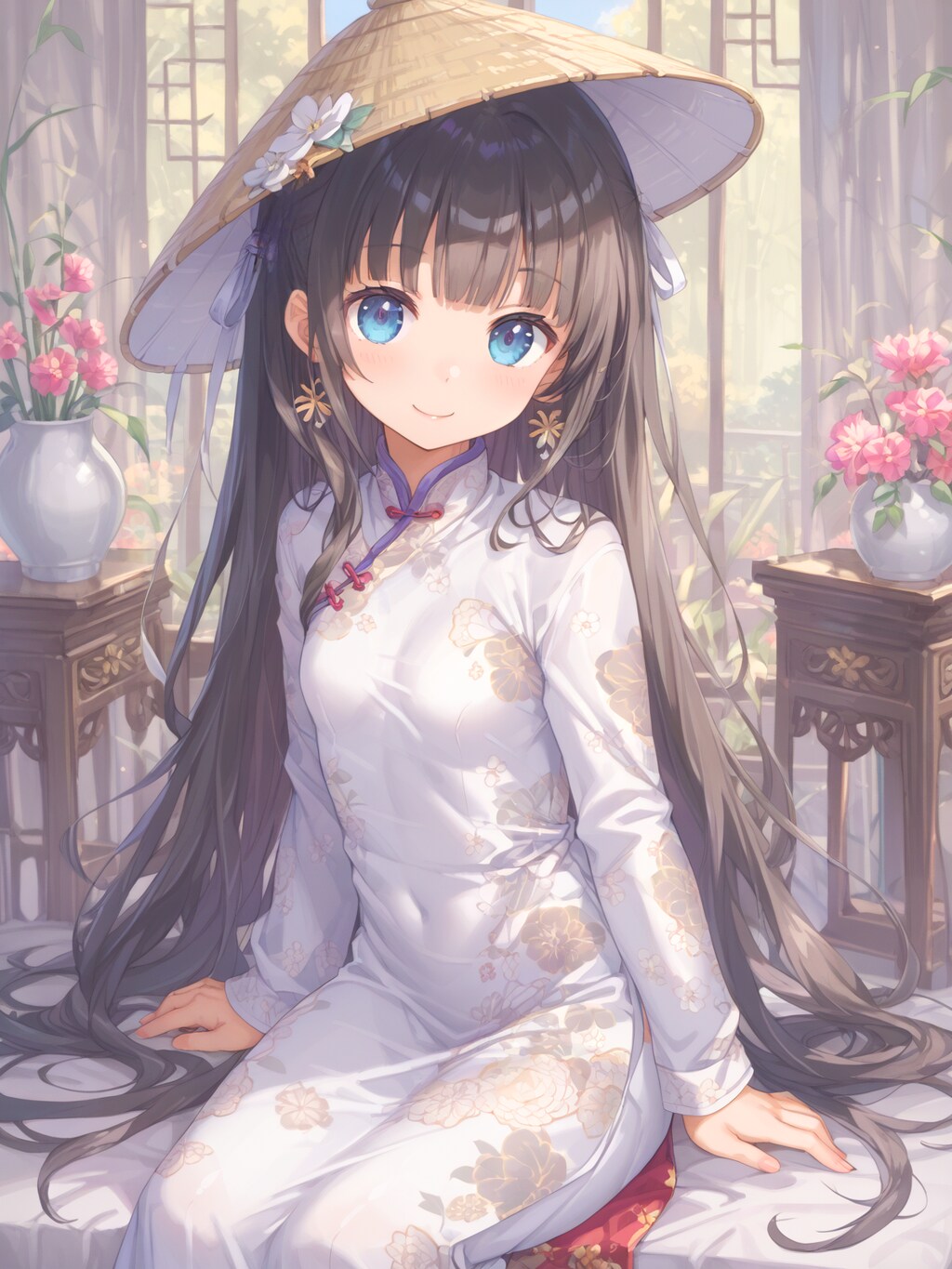 アオザイとノンラー