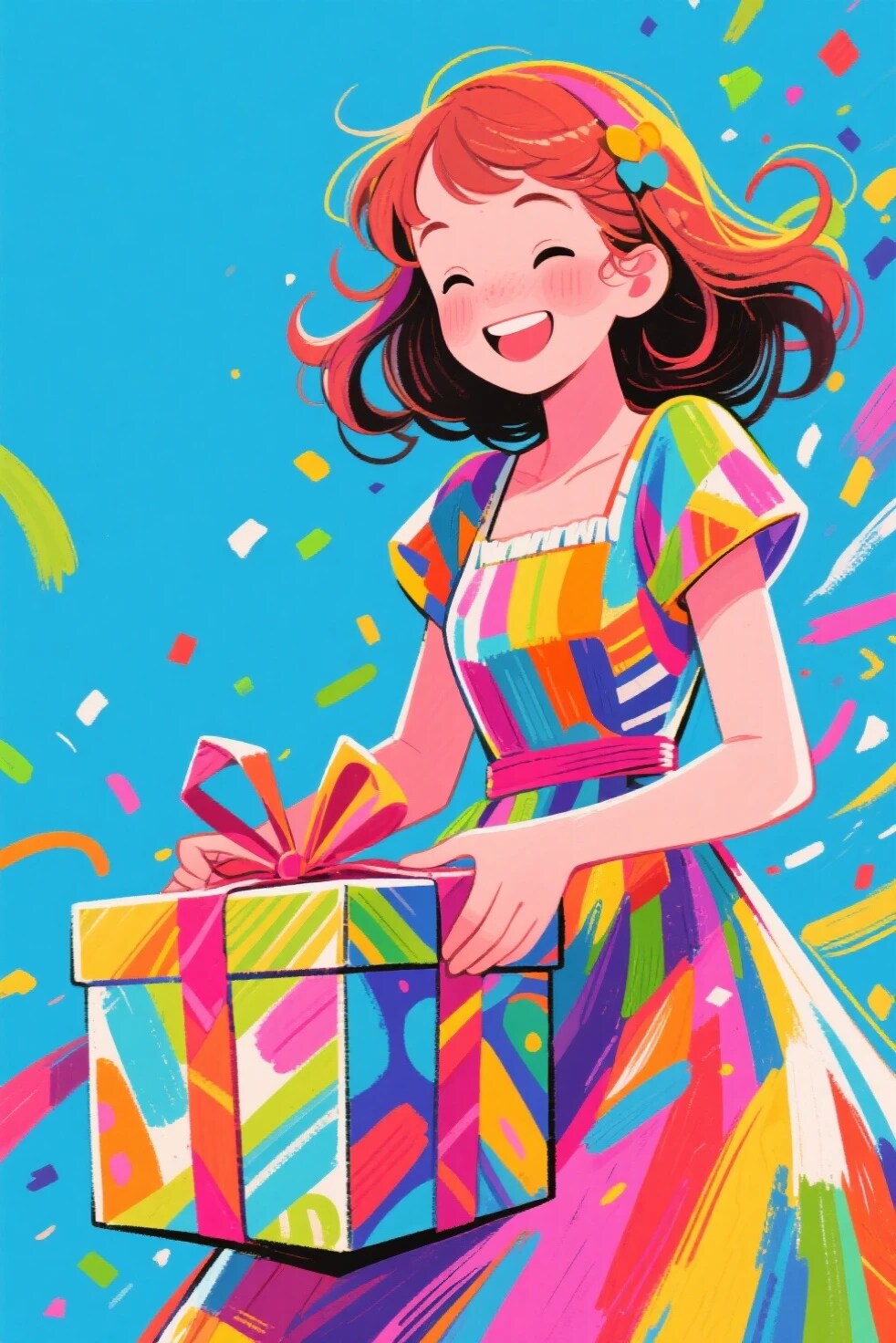 プレゼント | の人気AIイラスト・グラビア