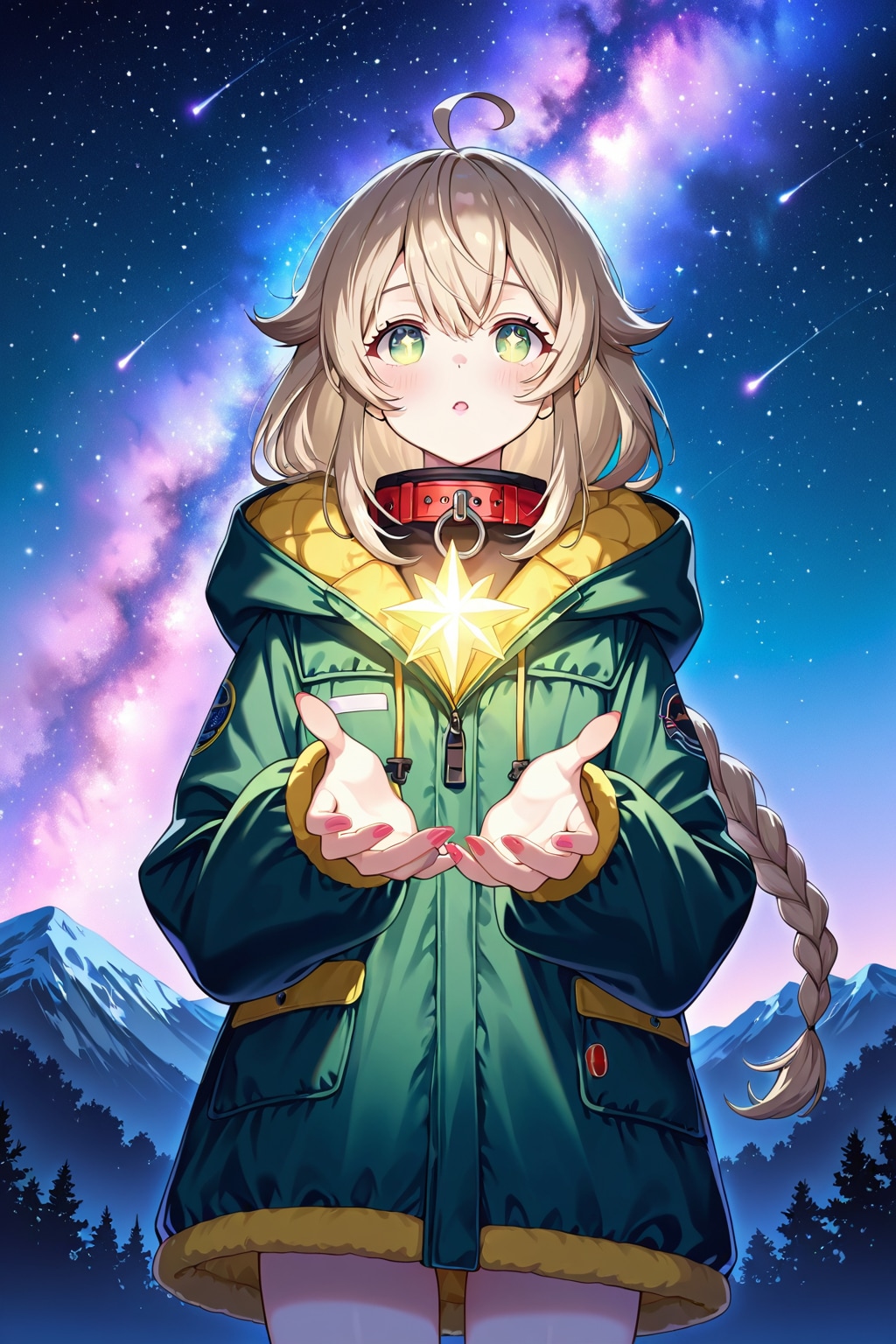 星が降ってきた | の人気AIイラスト・グラビア