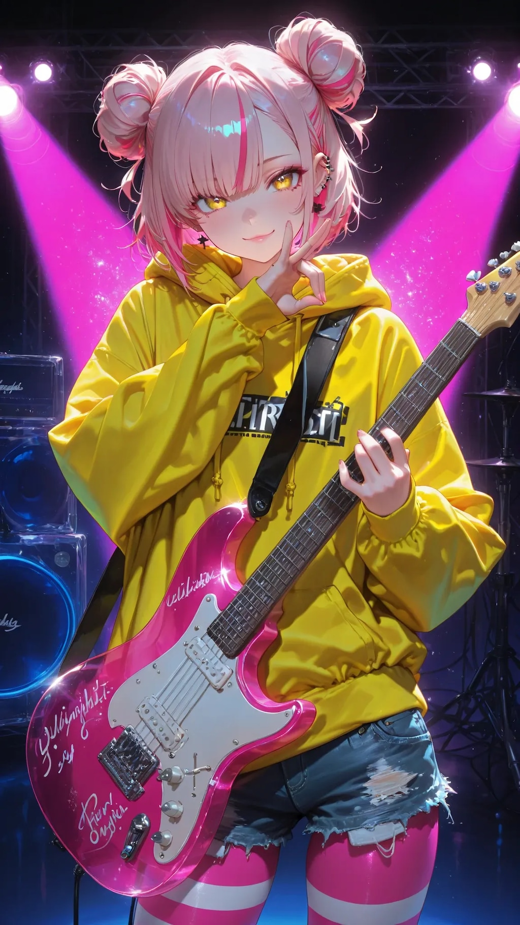 ギターのスタンス