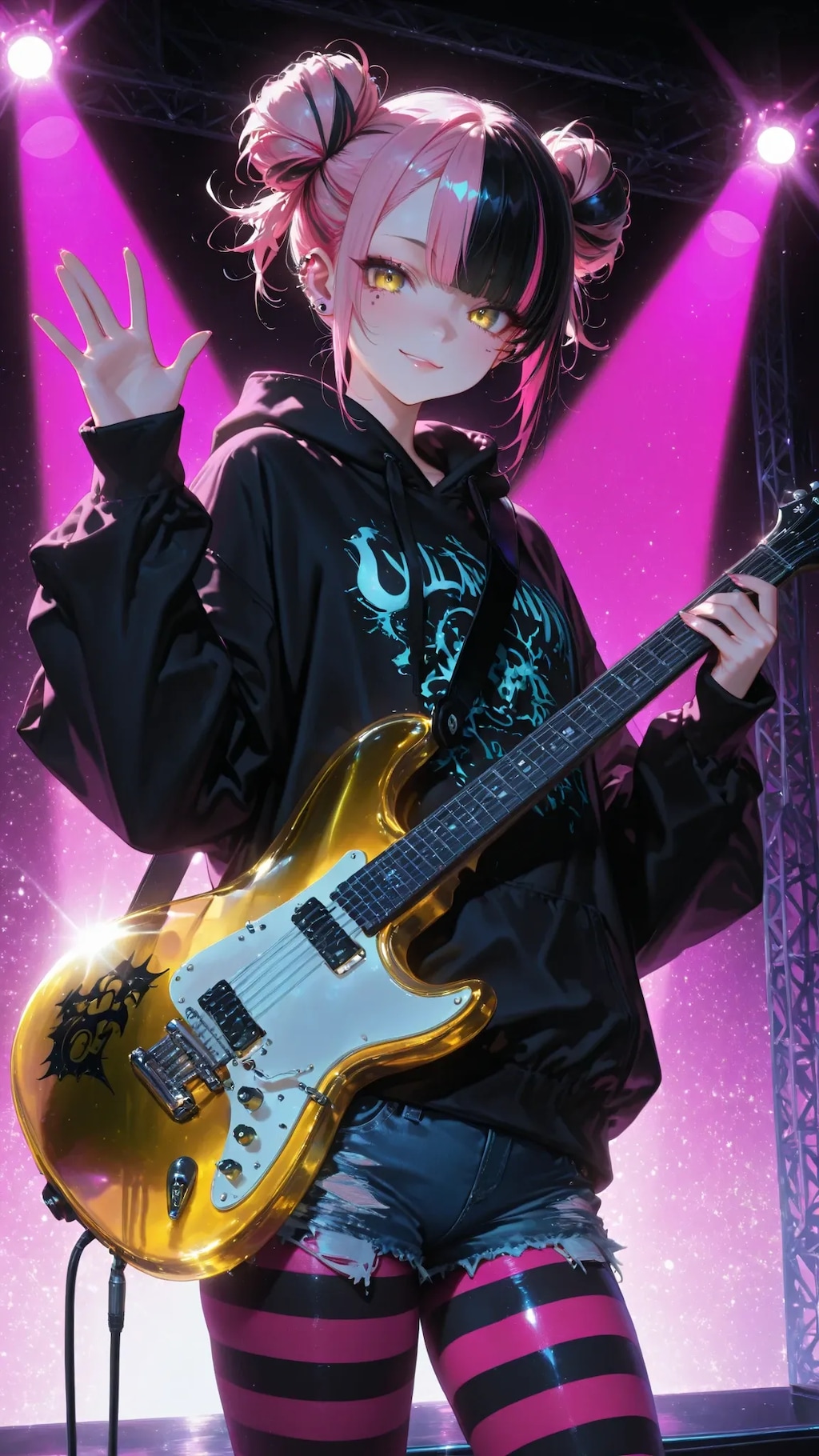 ギターのスタンス