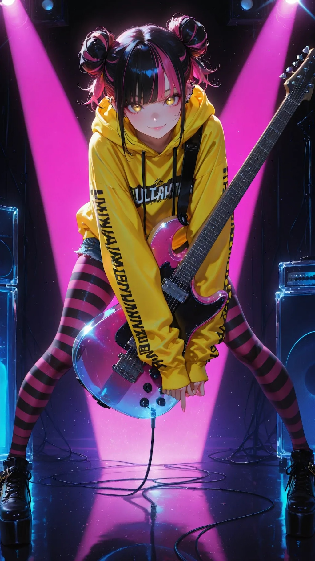 ギターのスタンス