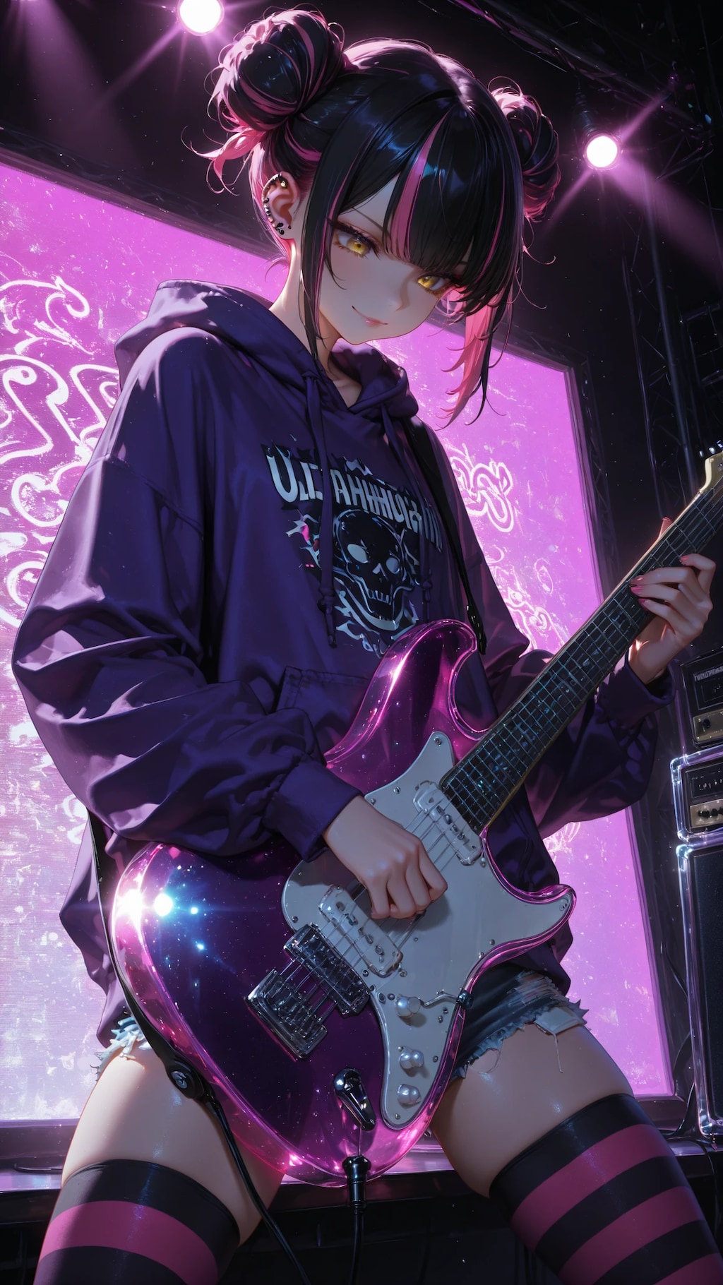 ギターのスタンス