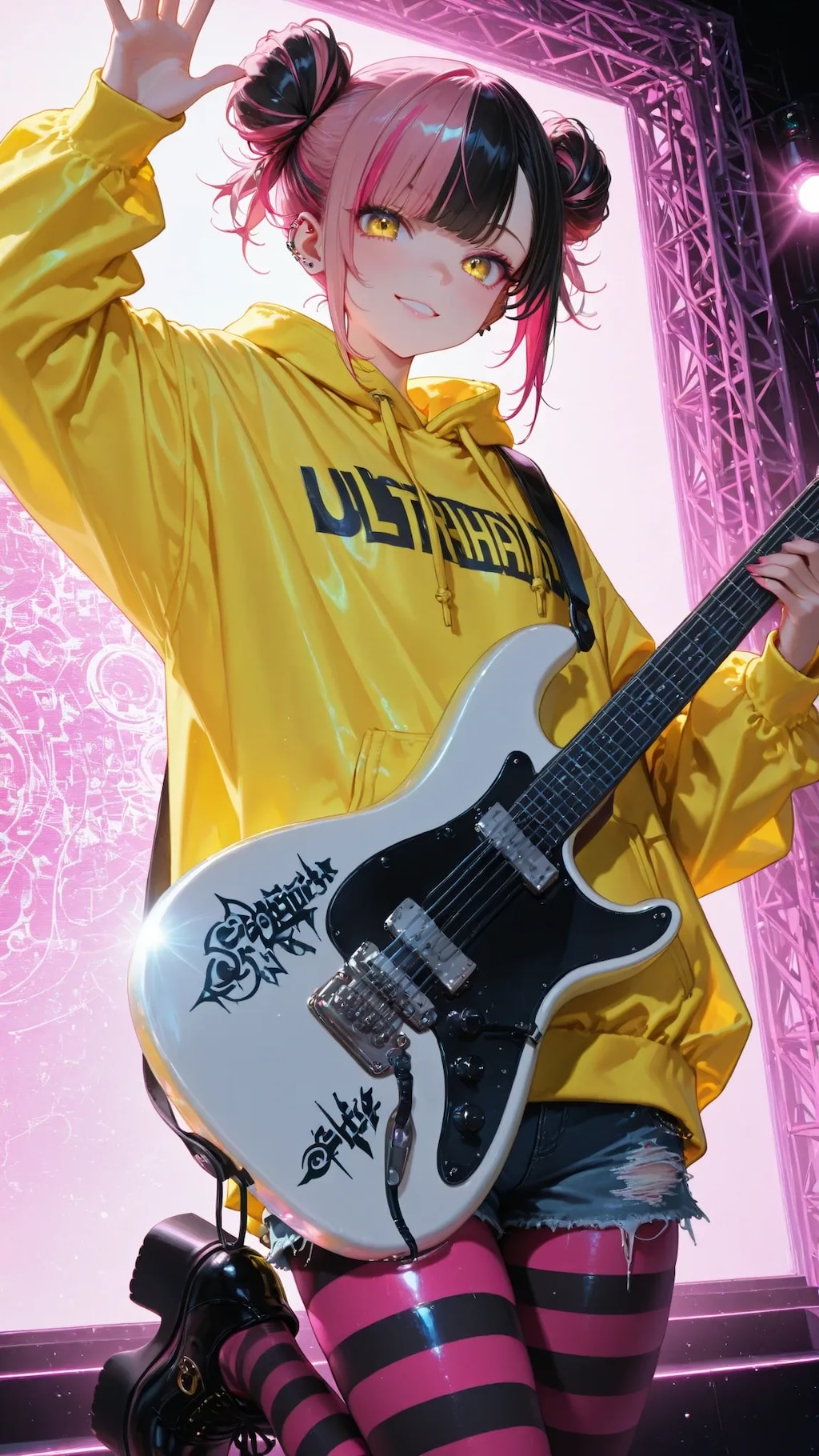 ギターのスタンス