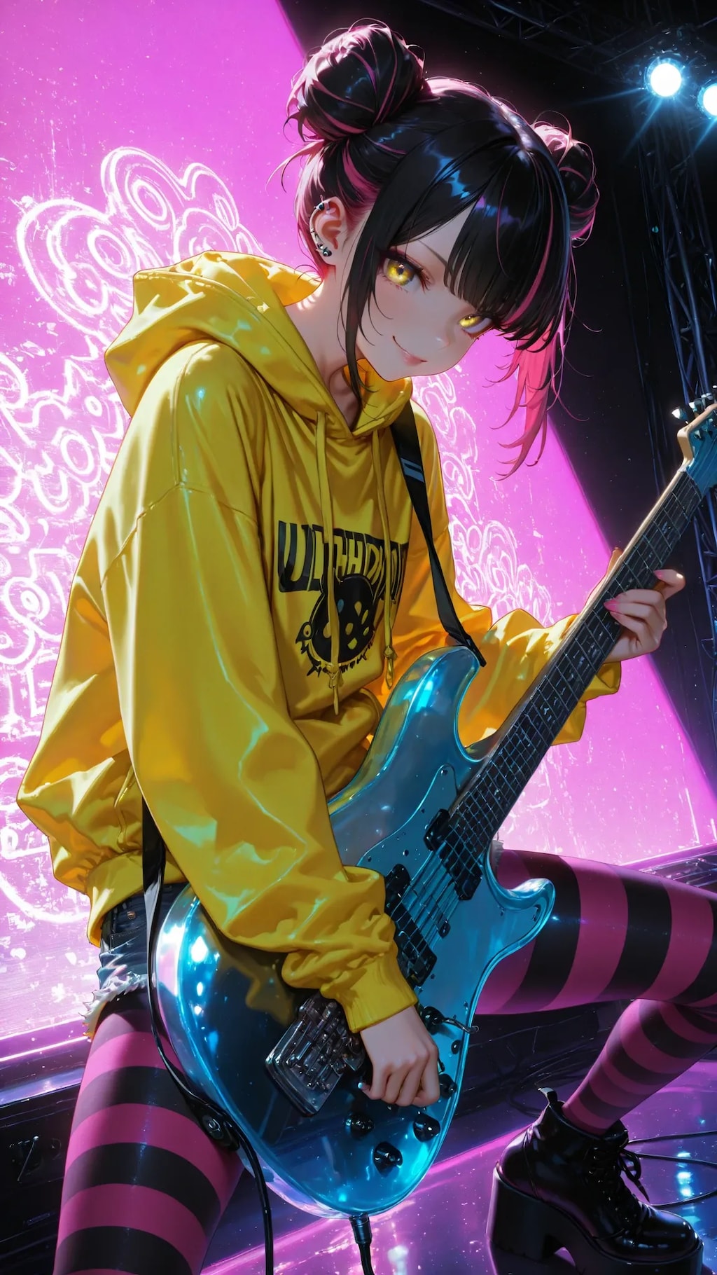 ギターのスタンス