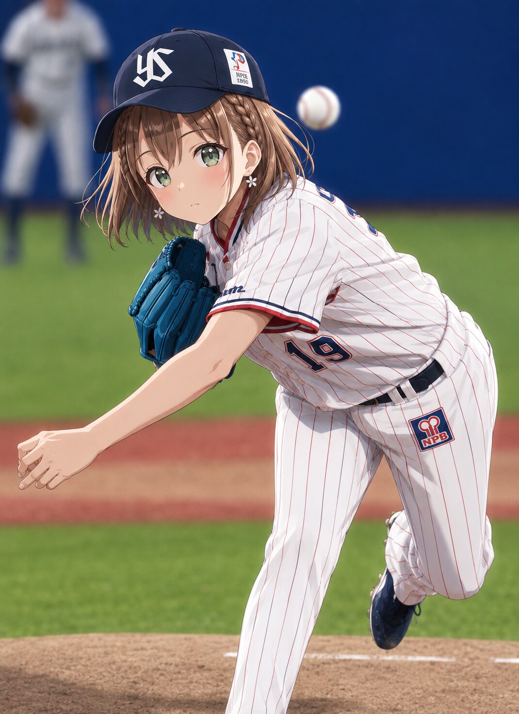 惜別球人　石川雅規（東京ヤクルトスワローズ） | の人気AIイラスト・グラビア