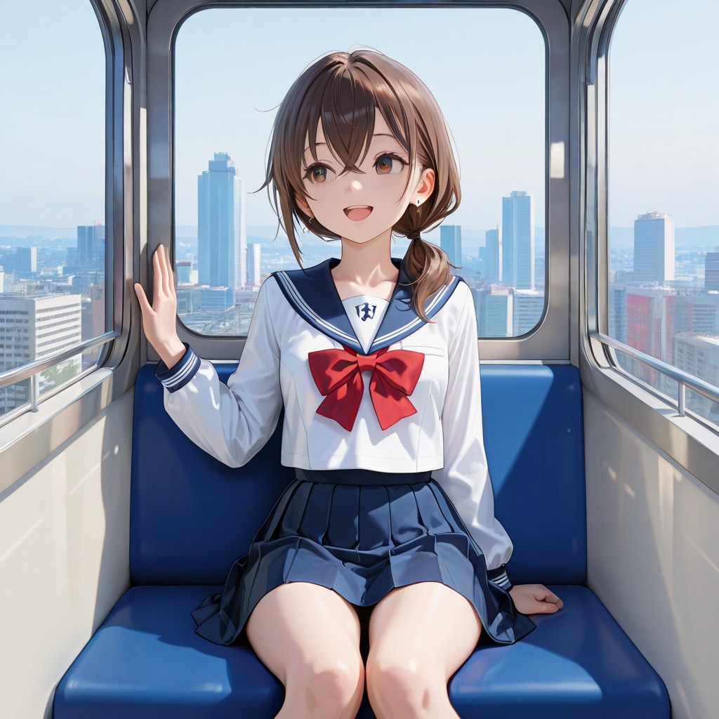 歩美 セーラー服 (8)