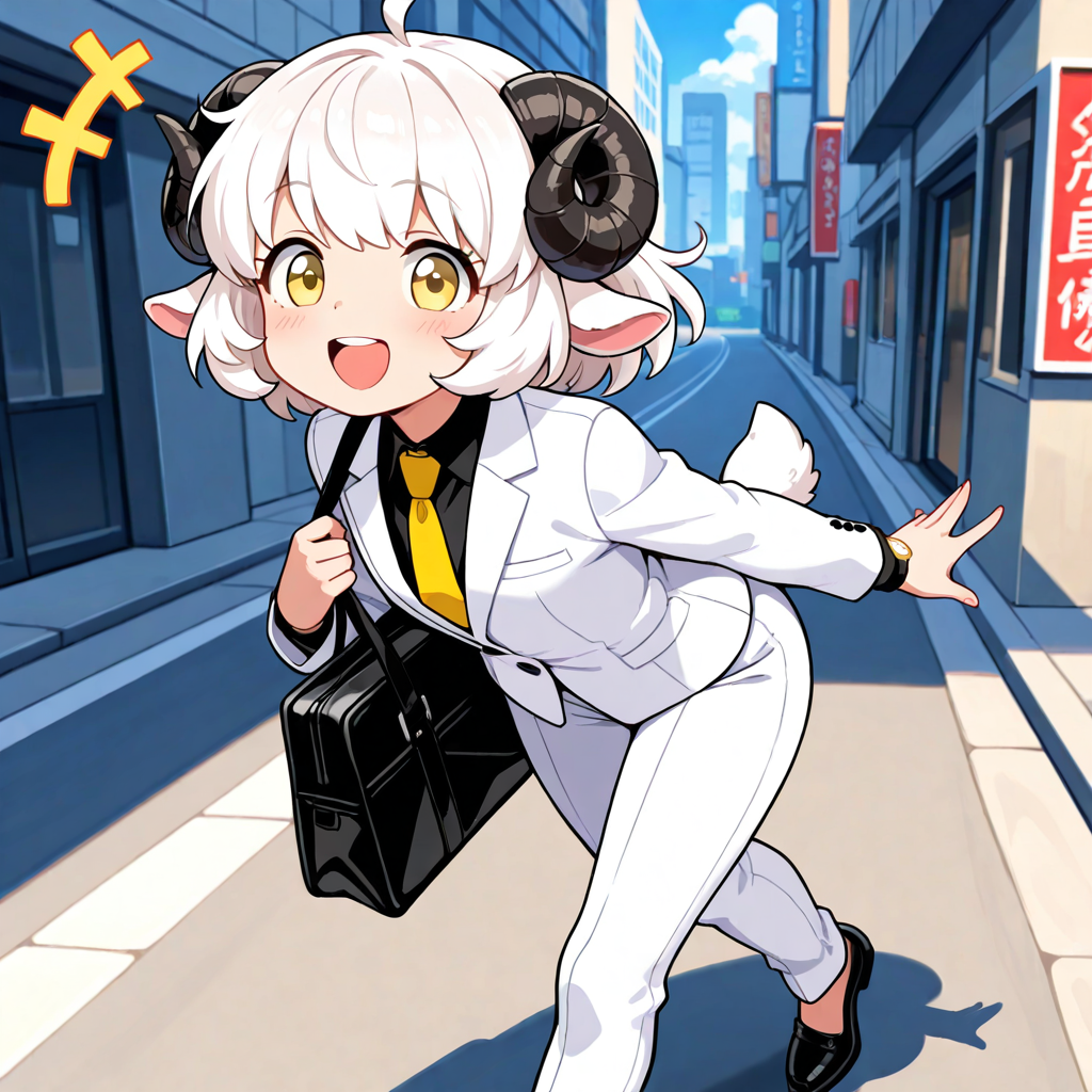 メイちゃんのスーツ
