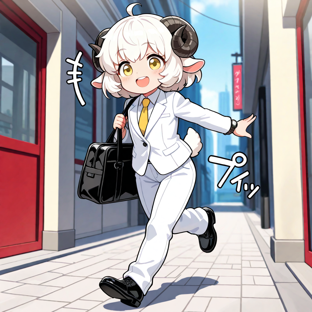 メイちゃんのスーツ