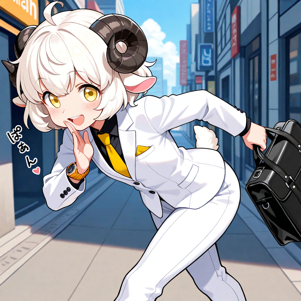 メイちゃんのスーツ