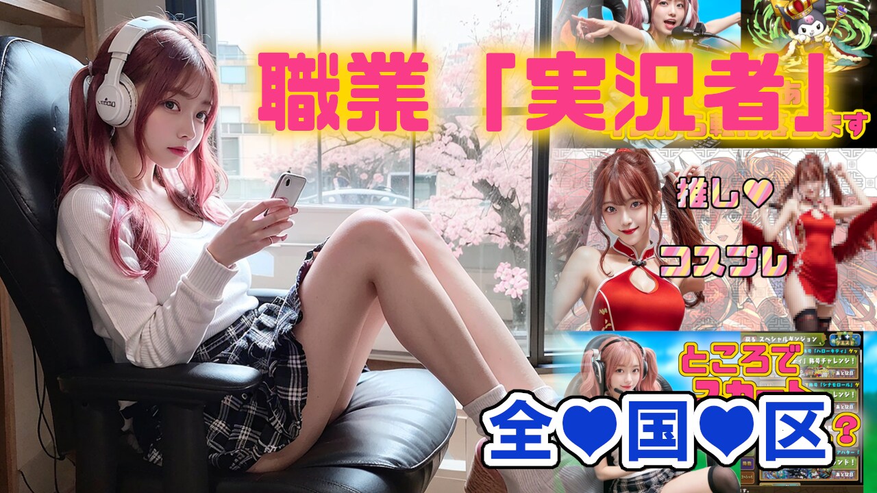 （自称）圧倒的美少女配信者！あの嫁売新聞さんでかちゅぽの名前が全国紙デビュー