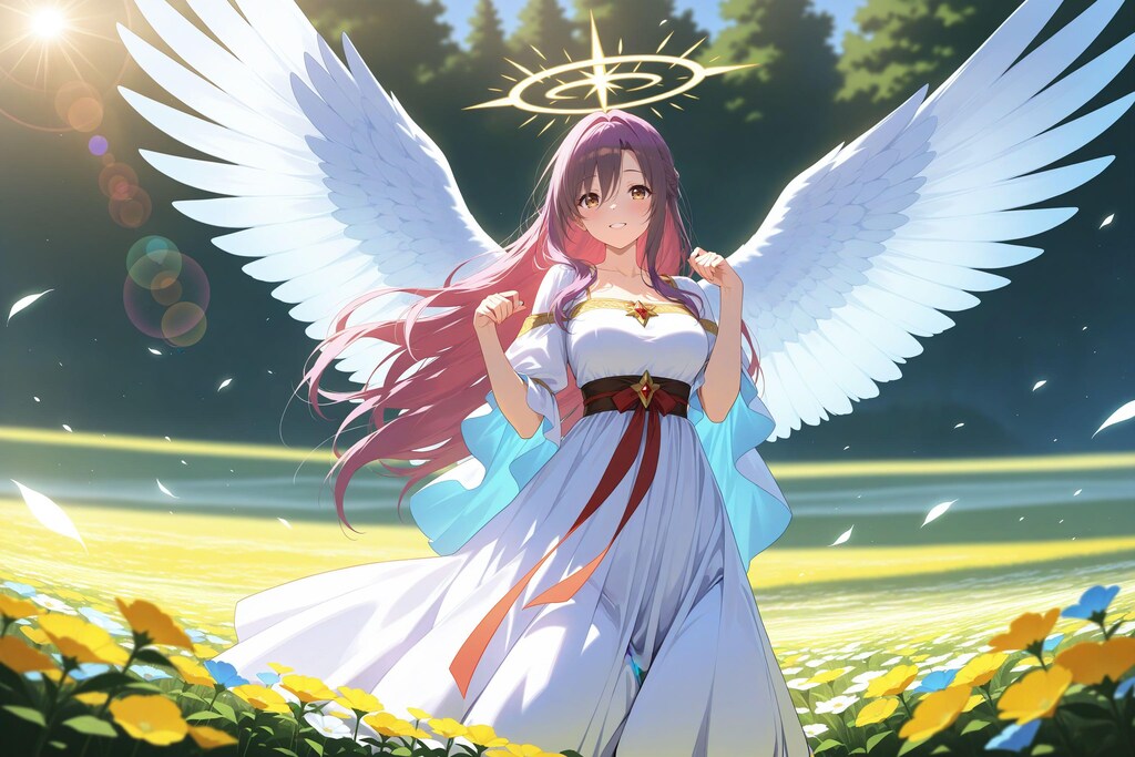 天使さん頑張ります