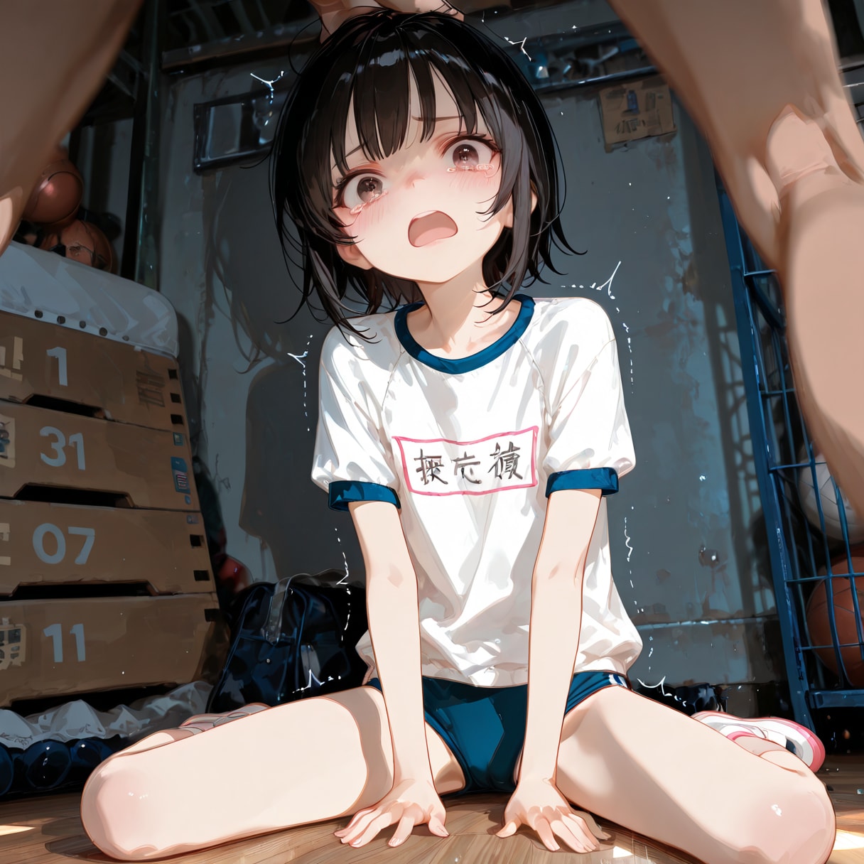 体育倉庫のショートちゃん