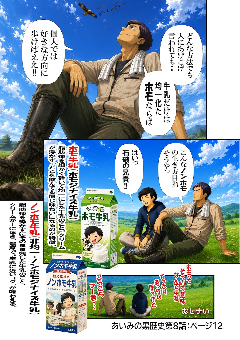あいみのくろ歴史　第八話：謎の冒険者ギルド