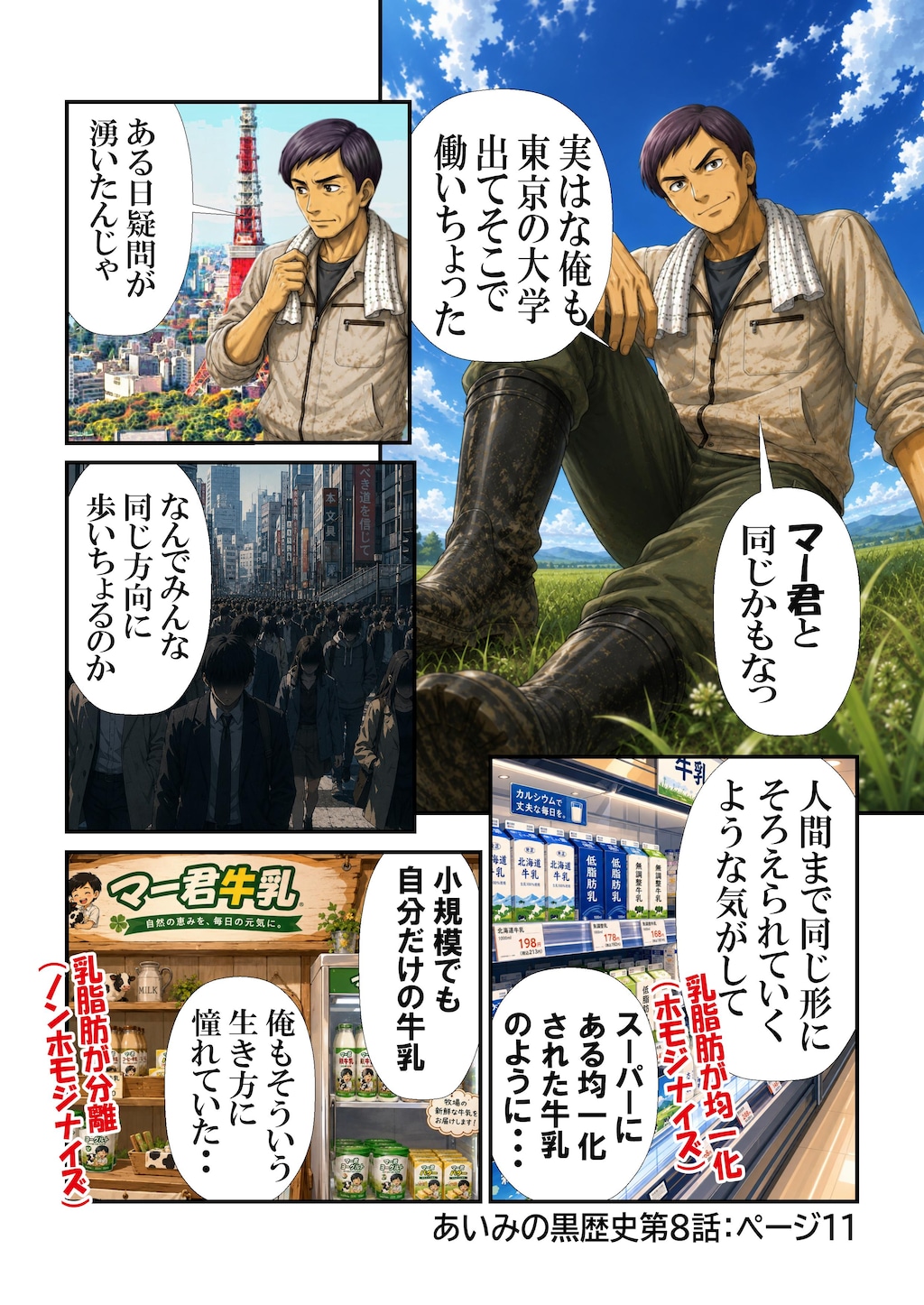 あいみのくろ歴史　第八話：謎の冒険者ギルド