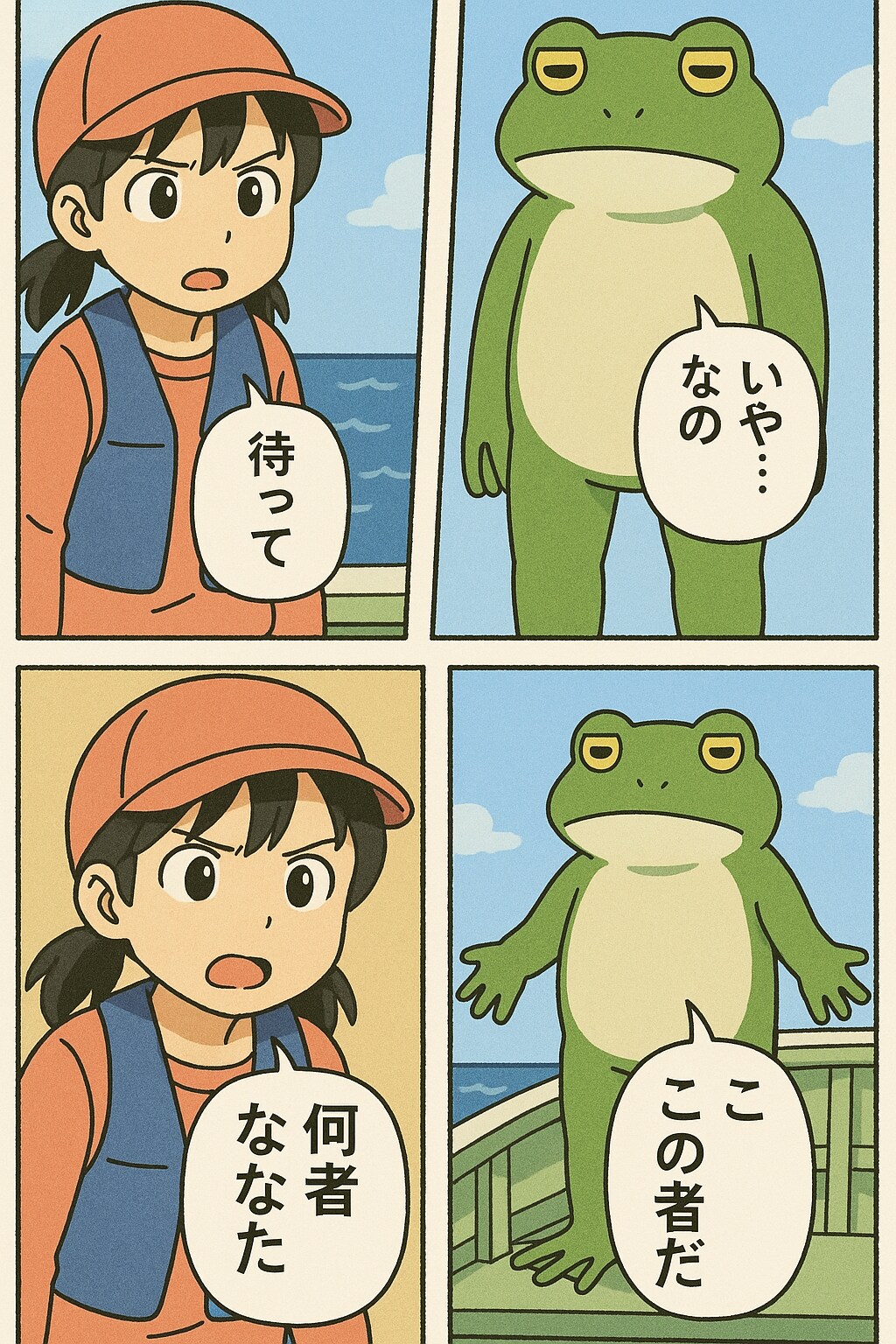 めだかフィッシングで、くにへかえるんだな