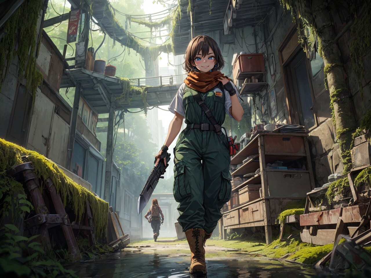 苔むす古都 | の人気AIイラスト・グラビア