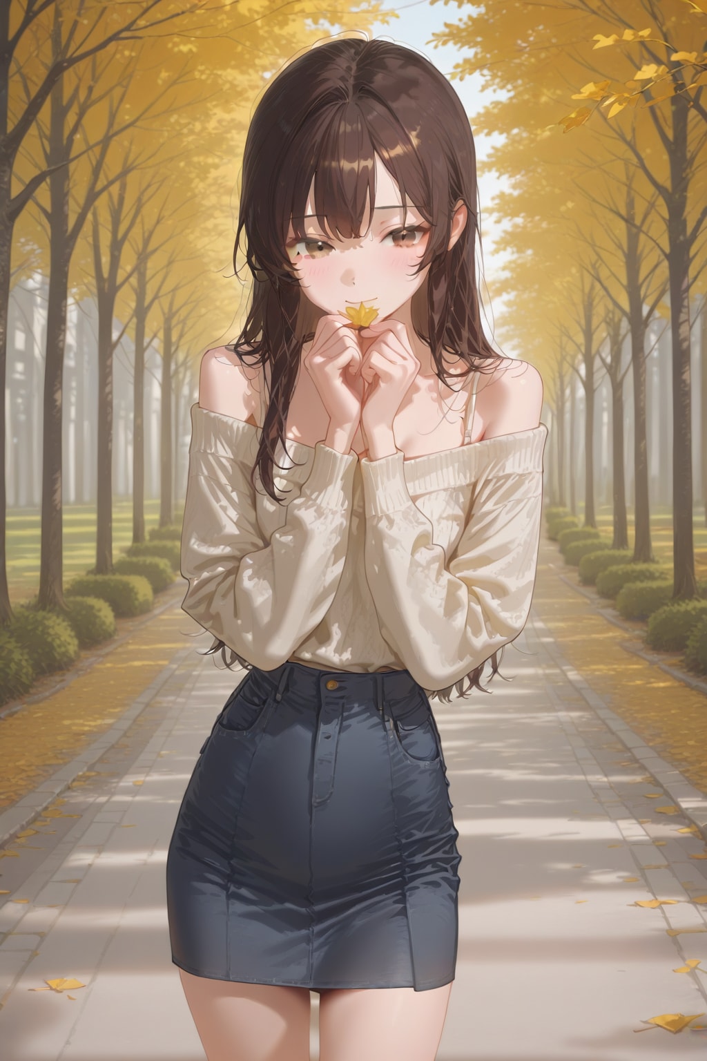 今日のオフショル娘 | の人気AIイラスト・グラビア