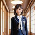 キュートなデザインのゴスロリ風お嬢様学校制服 5枚目