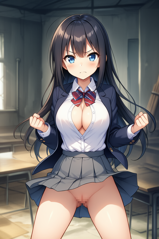 ブラとパンツを奪われて絶対絶命！美少女戦士の運命やいかに⁉︎