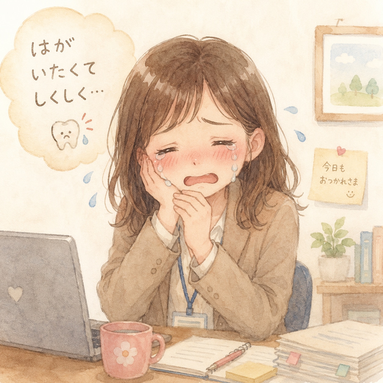 はがいたいおねえさん（社会人）