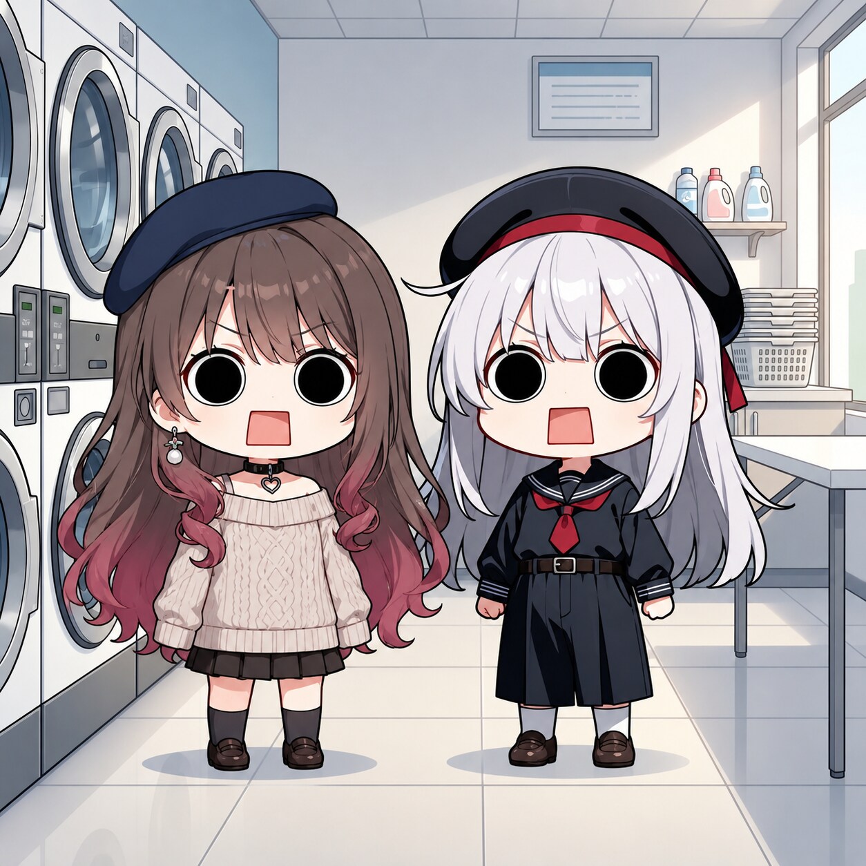 えらいこっちゃなツーショット | の人気AIイラスト・グラビア