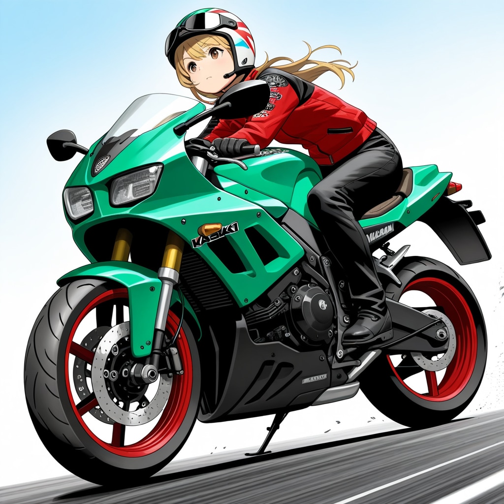 バイク好きな彼女