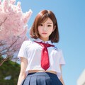 桜とJK 2枚目