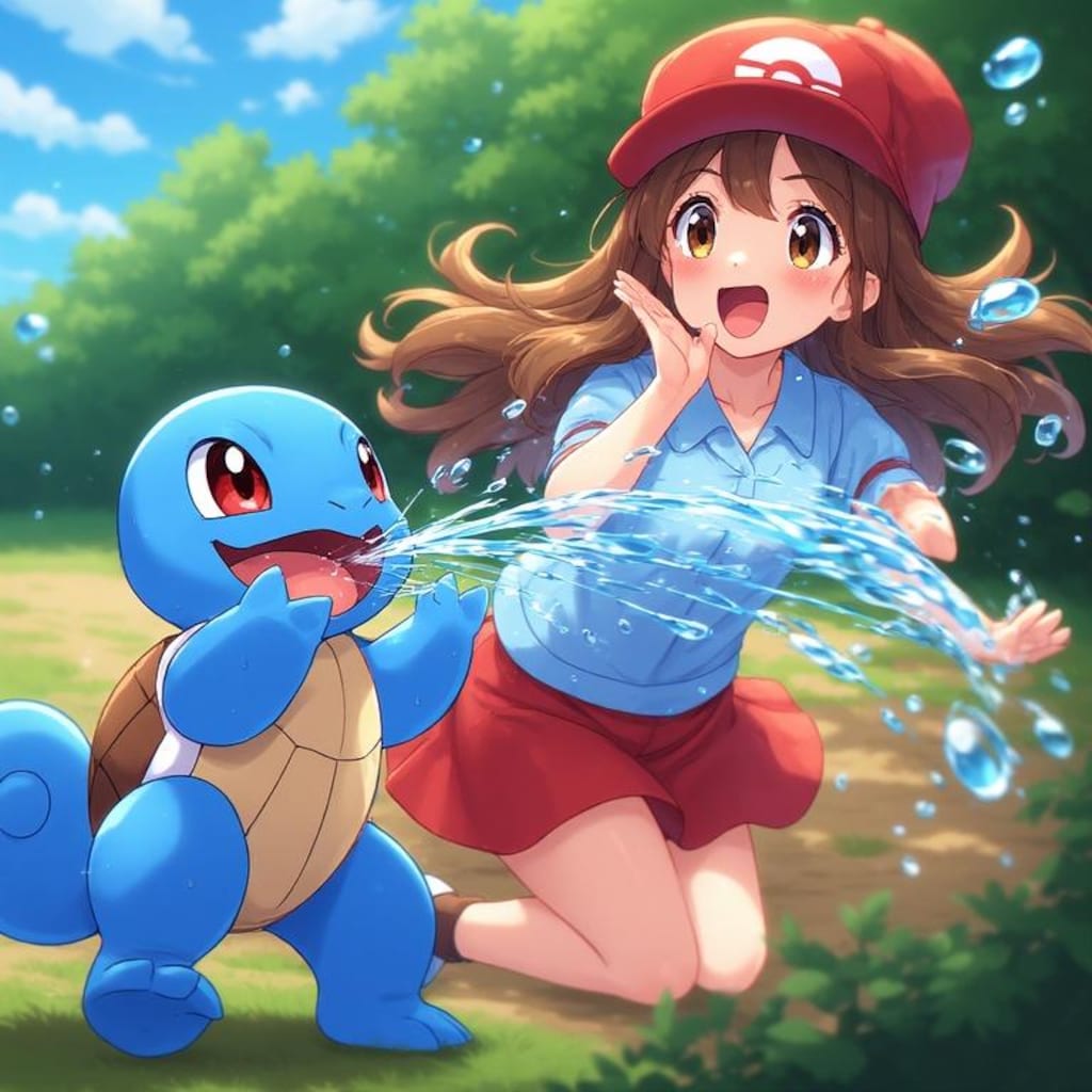 リーフの水鉄砲