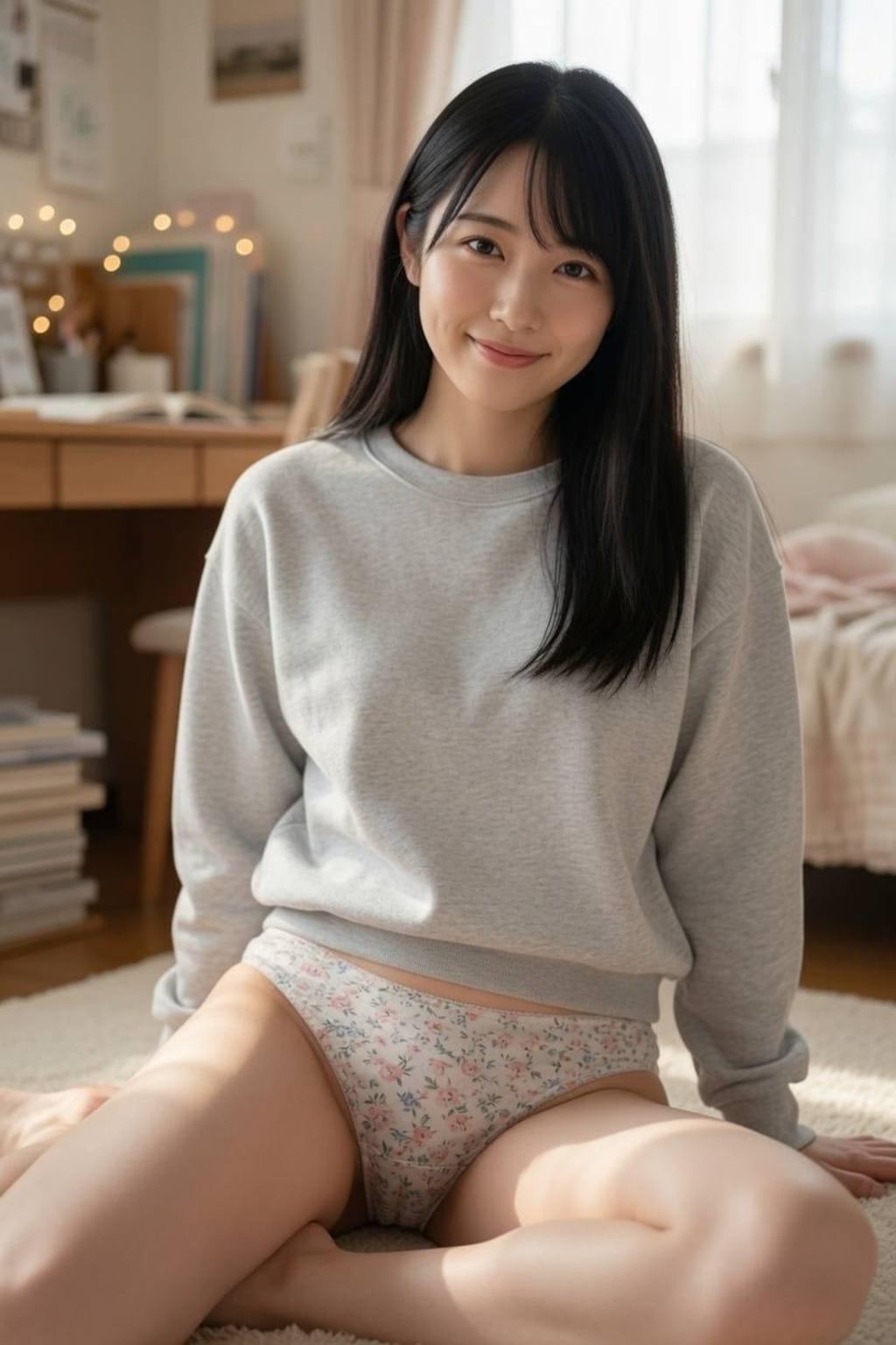 本日のカシミール・アンリミテッドは昨日の全体公開のパンツ画像の顔出しだよ❣️